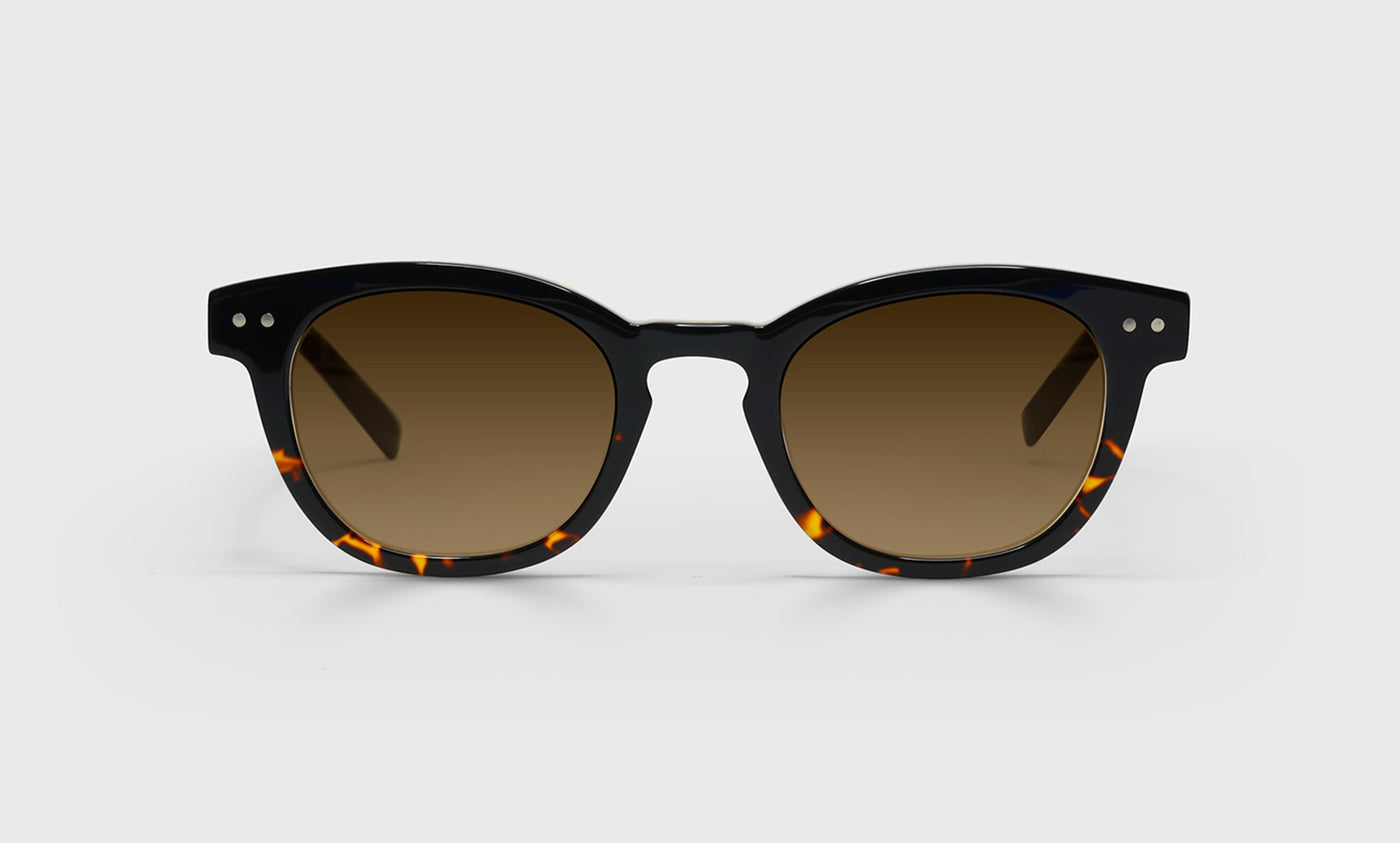 05-pb | eyebobs premium designer waylaid readers, blue light and prescription glasses in demi tortoise, polarized brown