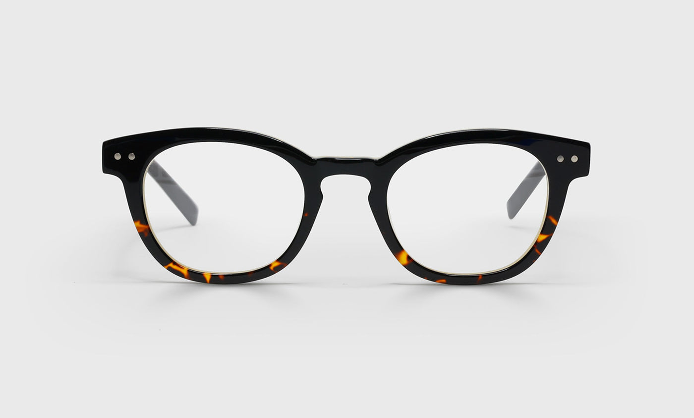 05_eyebobs premium designer waylaid readers, blue light and prescription glasses in demi tortoise