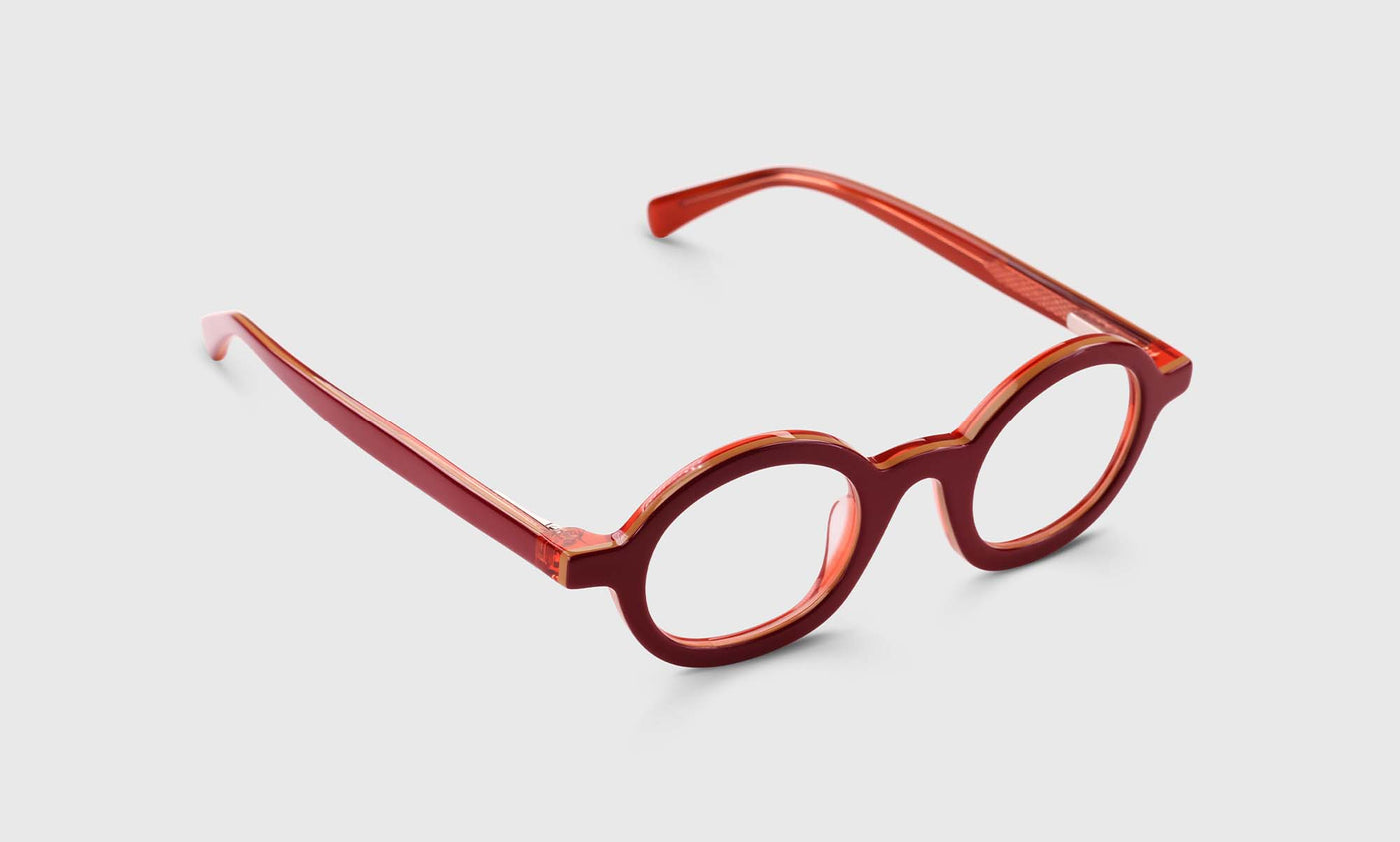 01 | eyebobs Flat Tire, Round, Average, Readers, Blue Light, Prescription Glasses, Angle