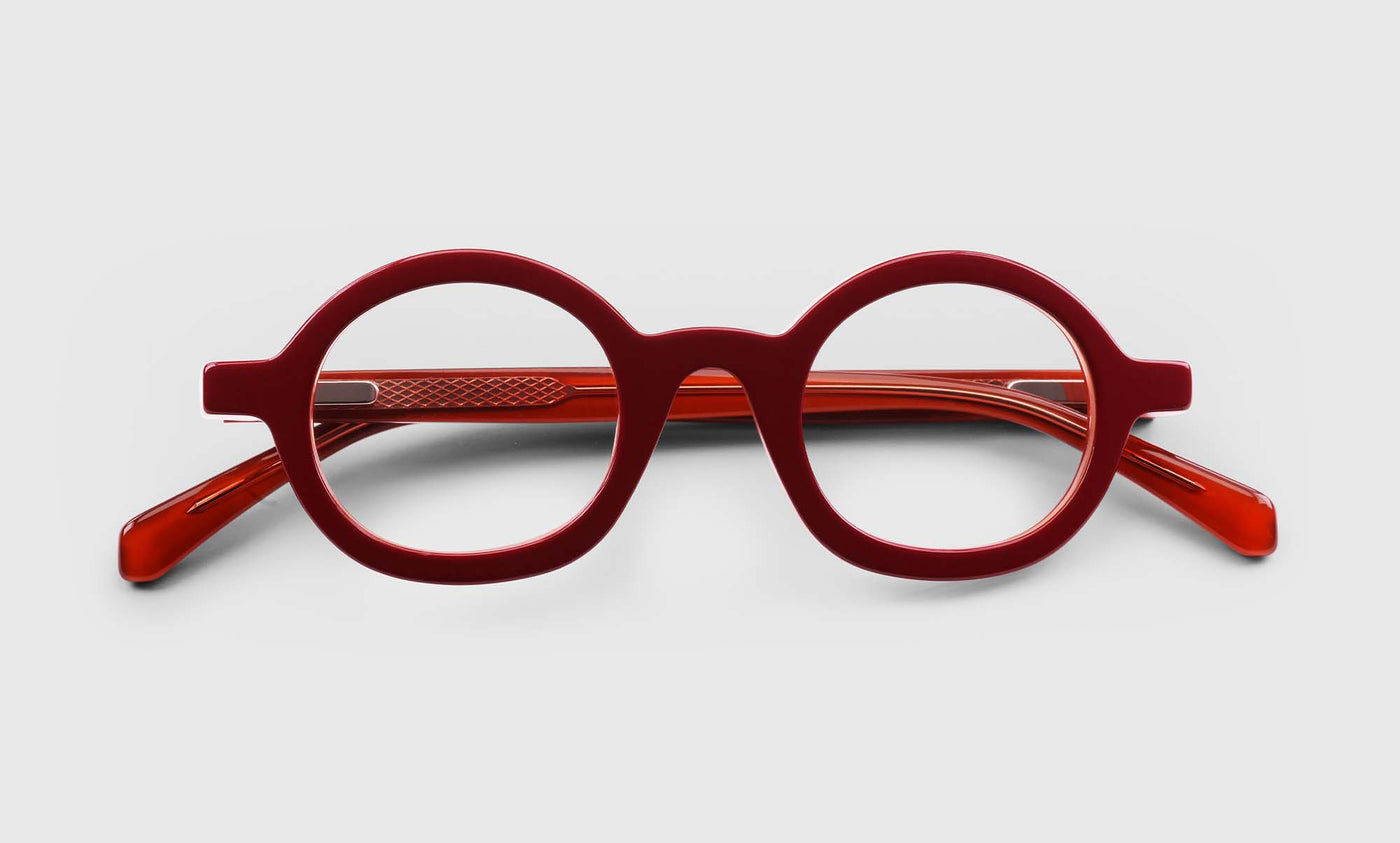 01 | eyebobs Flat Tire, Round, Average, Readers, Blue Light, Prescription Glasses, Laydown