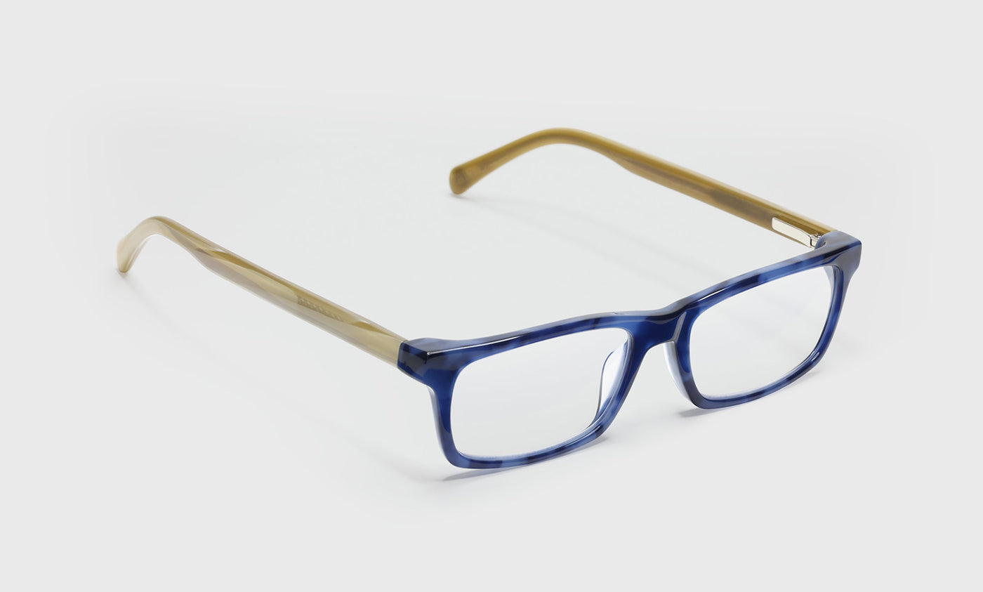 10_eyebobs premium designer number cruncher readers, blue light and prescription glasses in blue