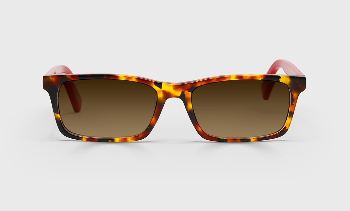 41-pb | eyebobs premium designer number cruncher readers, blue light and prescription glasses in tortoise, polarized brown