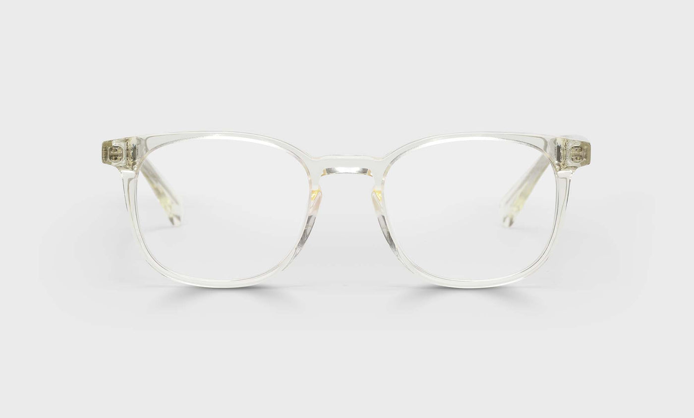 77_eyebobs premium designer board room readers, blue light and prescription glasses in clear