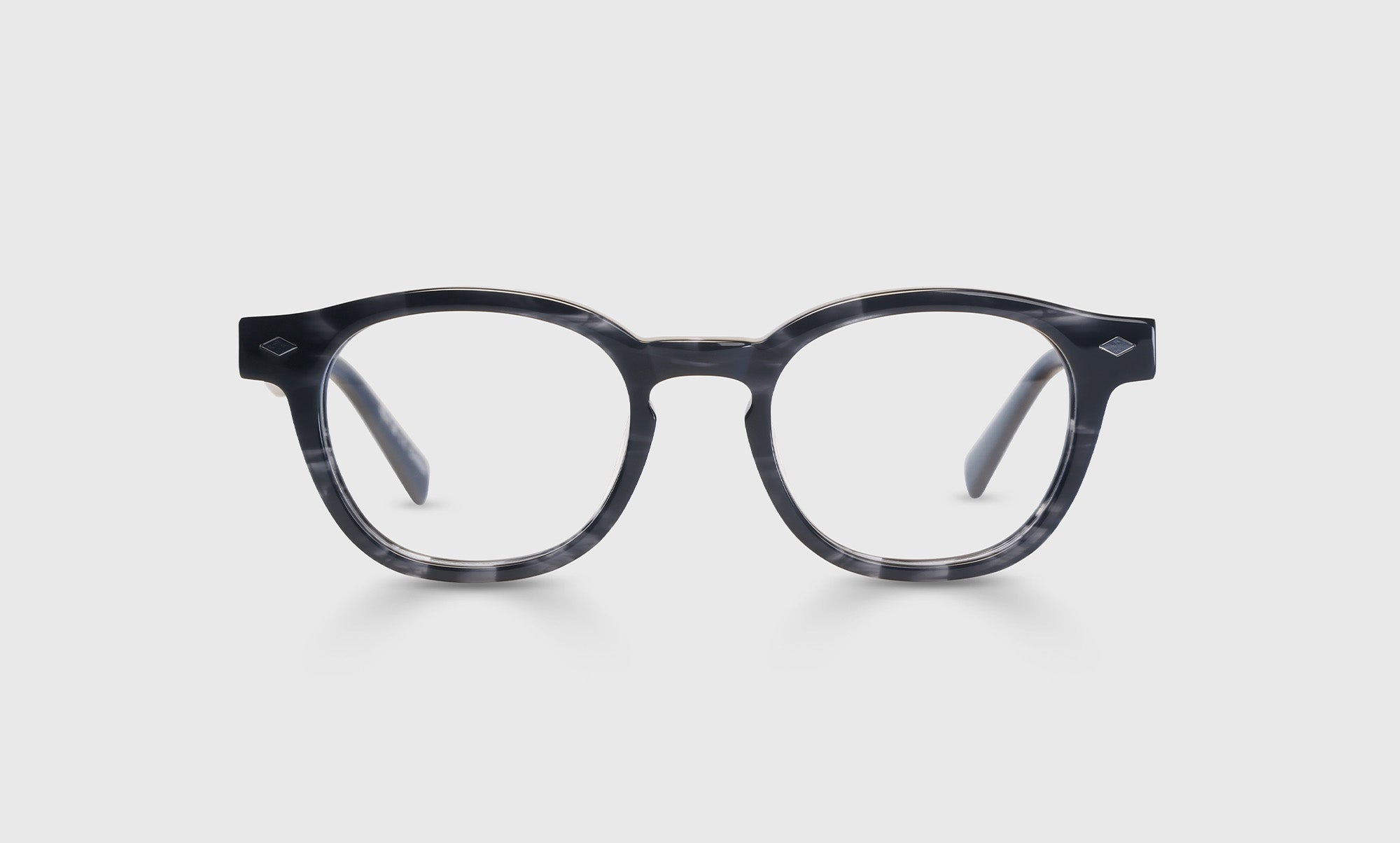 00 | eyebobs Bitty Witty, Narrow, Round, Readers, Blue Light, Prescription Glasses, Front