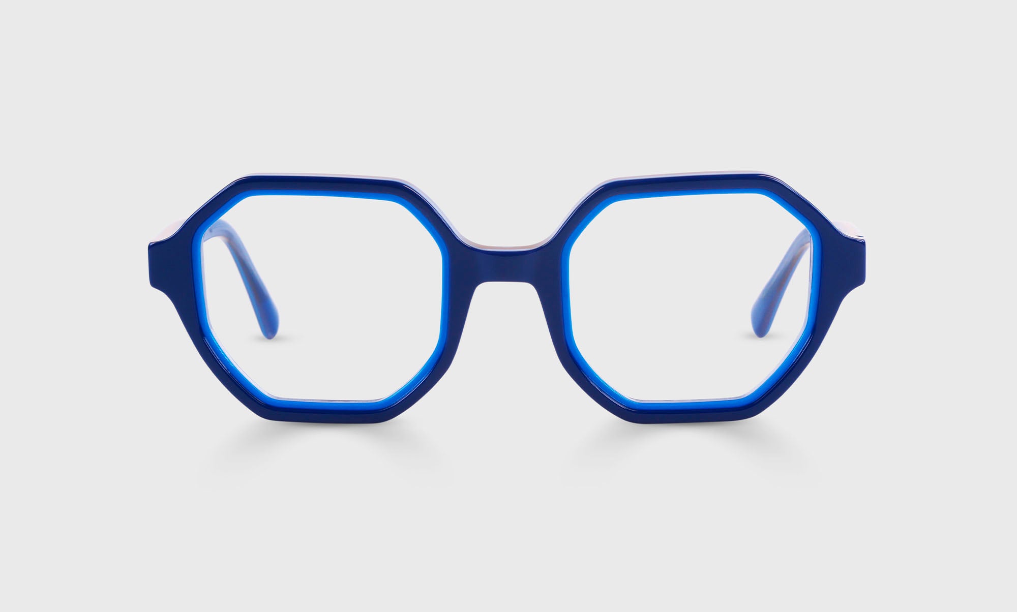 10 | eyebobs Cutting It Close, Average, Geometric, Readers, Blue Light, Prescription Glasses, Front