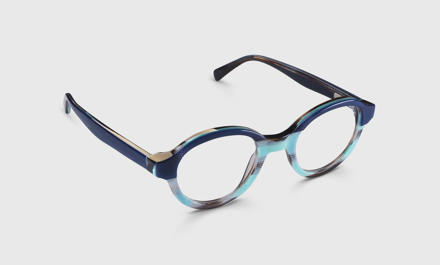 10 | eyebobs Well-Rounded, Average, Round, Readers, Blue Light, Prescription Glasses, Angle