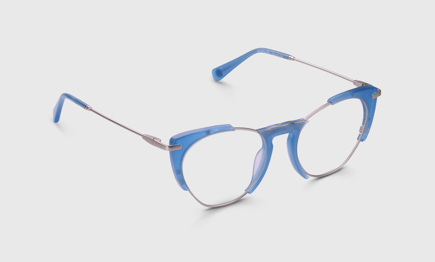 10 | eyebobs Mingled, Wide, Cat-Eye, Readers, Blue Light, Prescription Glasses, Angle