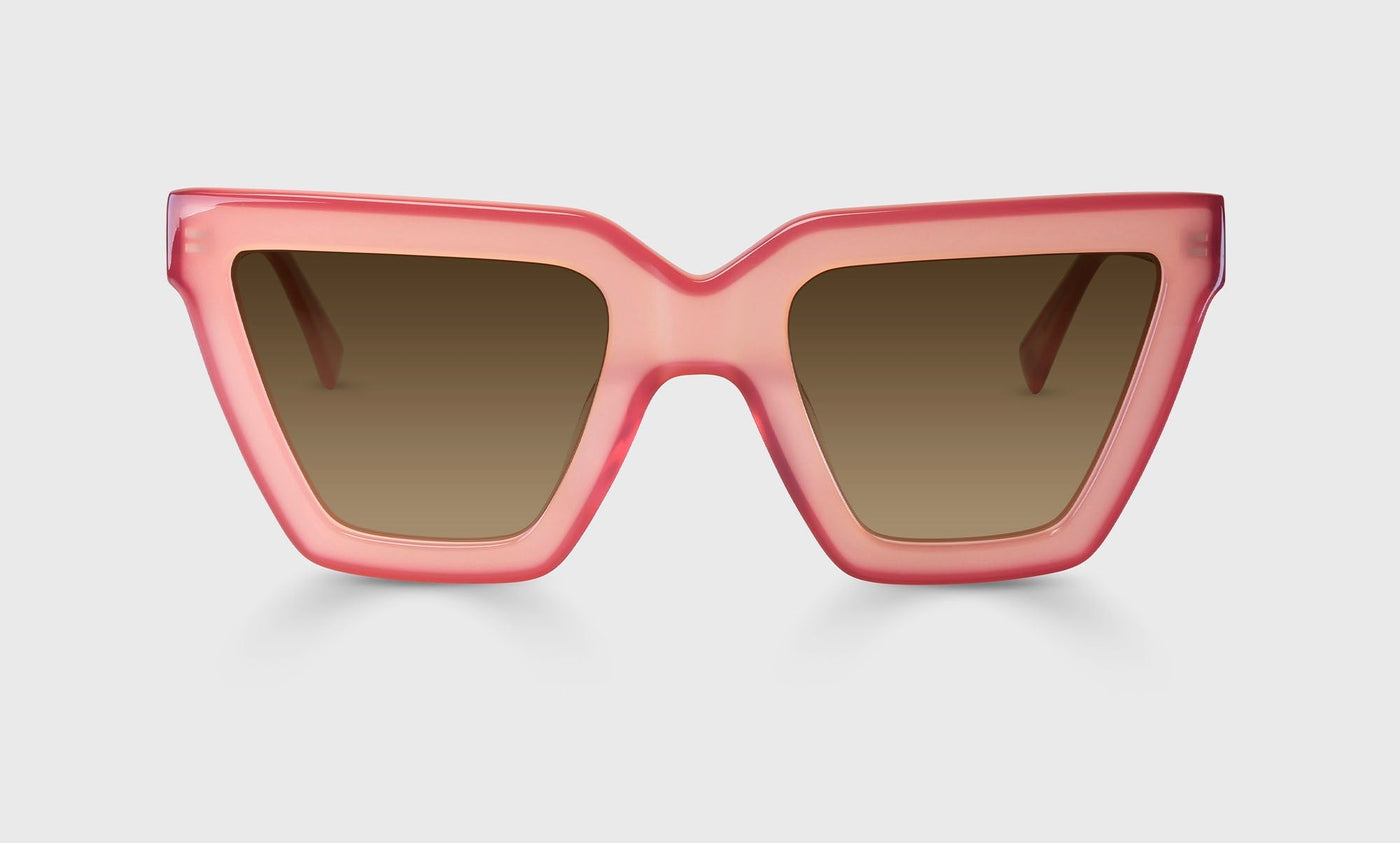 45-pb | eyebobs To The Point, Wide, Square, Reader Sunglasses, Polarized Brown