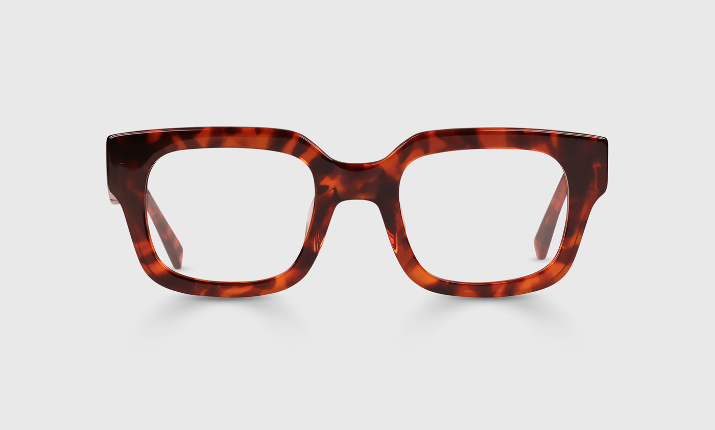 19 | Square Off front eyeglass frames on neutral background