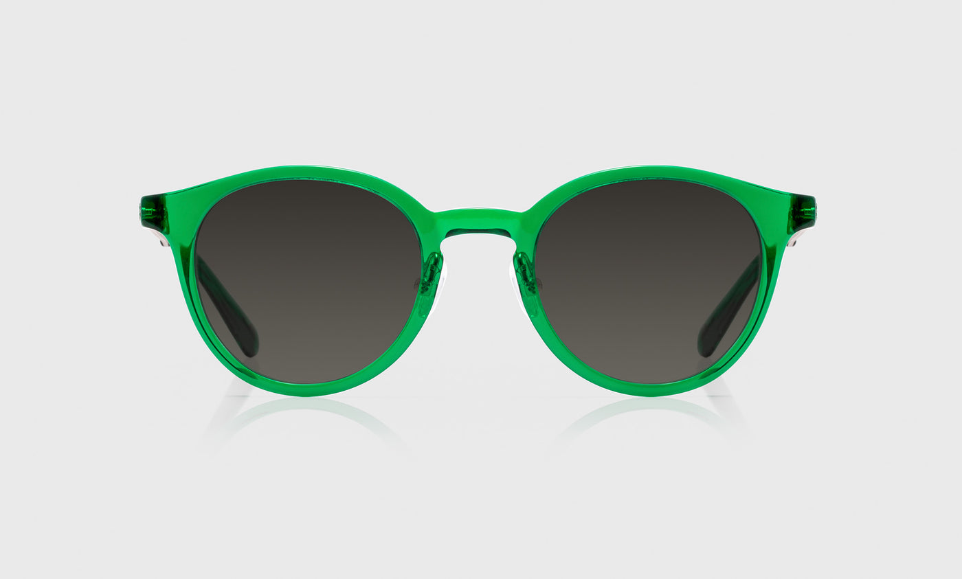 17-pg | Golden Age grey polarized sunglass frames on neutral background