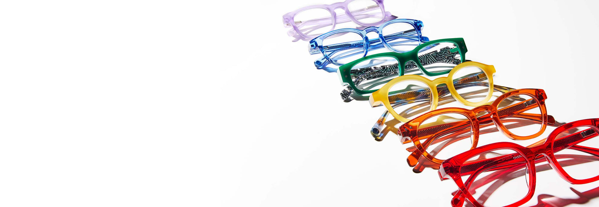 Assortment of Rainbow eyebobs Frames