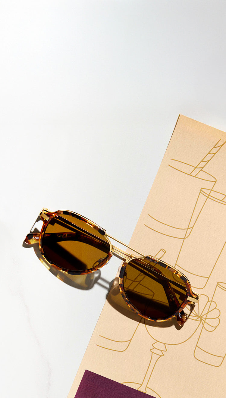Bobforce One in Tortoise with Polarized Brown Lenses