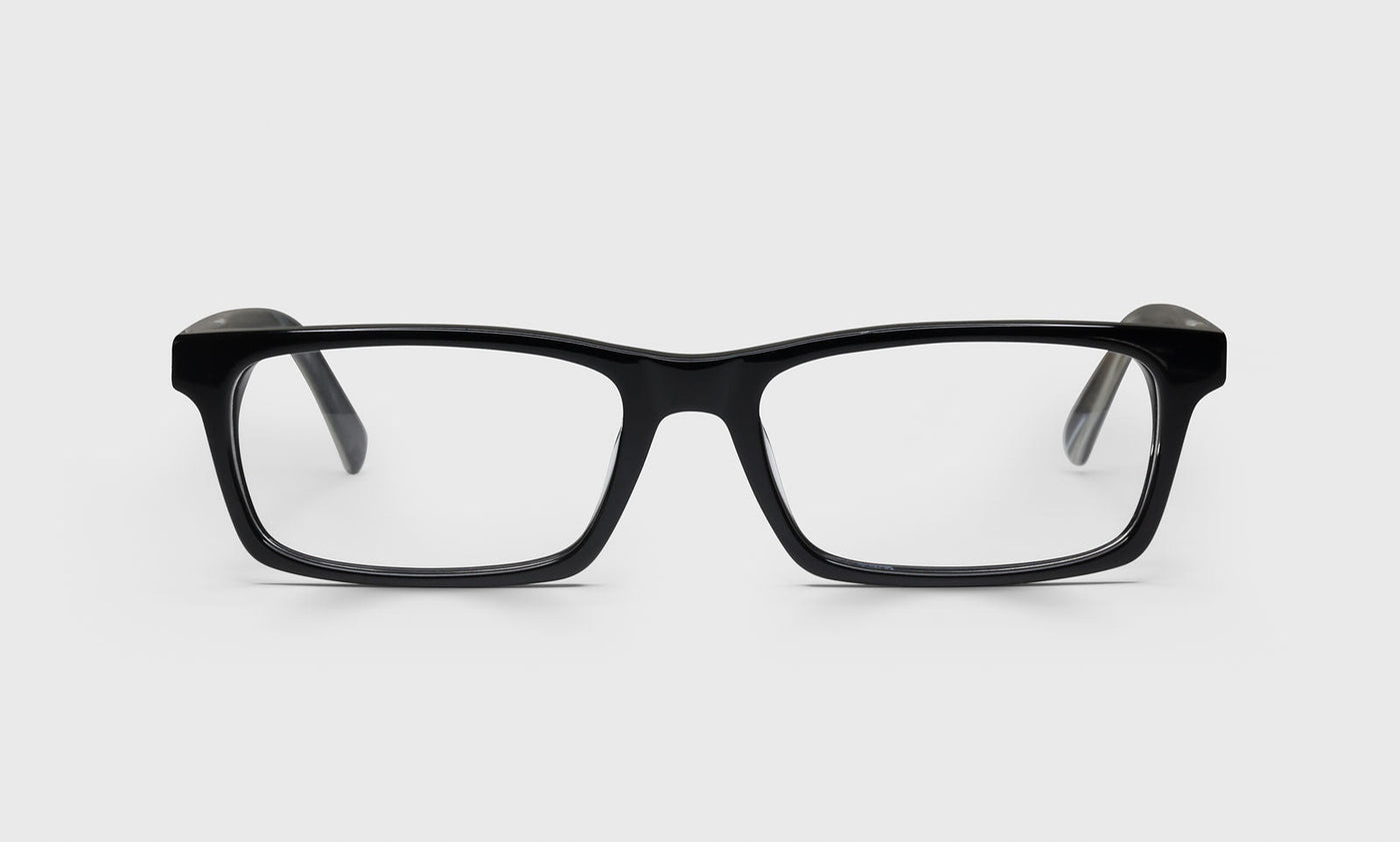 18_eyebobs premium designer number cruncher readers, blue light and prescription glasses in black