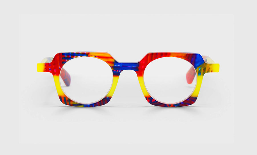 01_eyebobs premium designer what chutzpah’d readers, blue light and prescription glasses in red & yellow