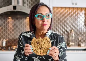 Tina of T-Rex Cookies in eyebobs Sexy Professor