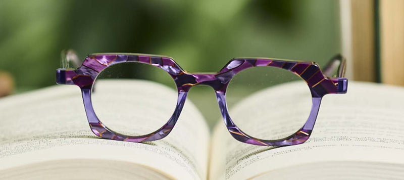 Purple Reading Glasses