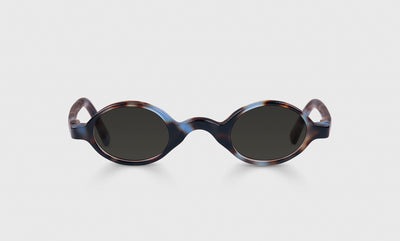 13 - Sky Blue Tortoise Front and Temples / Narrow / Full Lens Reader Sunglasses / 1.00 / .