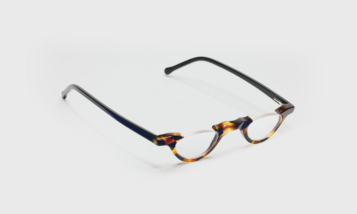 F9_eyebobs premium designer topless readers, blue light and prescription glasses in tortoise