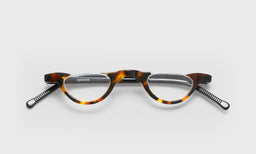 F9_eyebobs premium designer topless readers, blue light and prescription glasses in tortoise