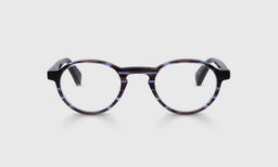 Board Stiff Narrow Color 07 - Ice Blue and Mocha Stripe Front and Temples