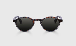 86-pg | Board Stiff front polarized grey eyeglass frames on neutral background