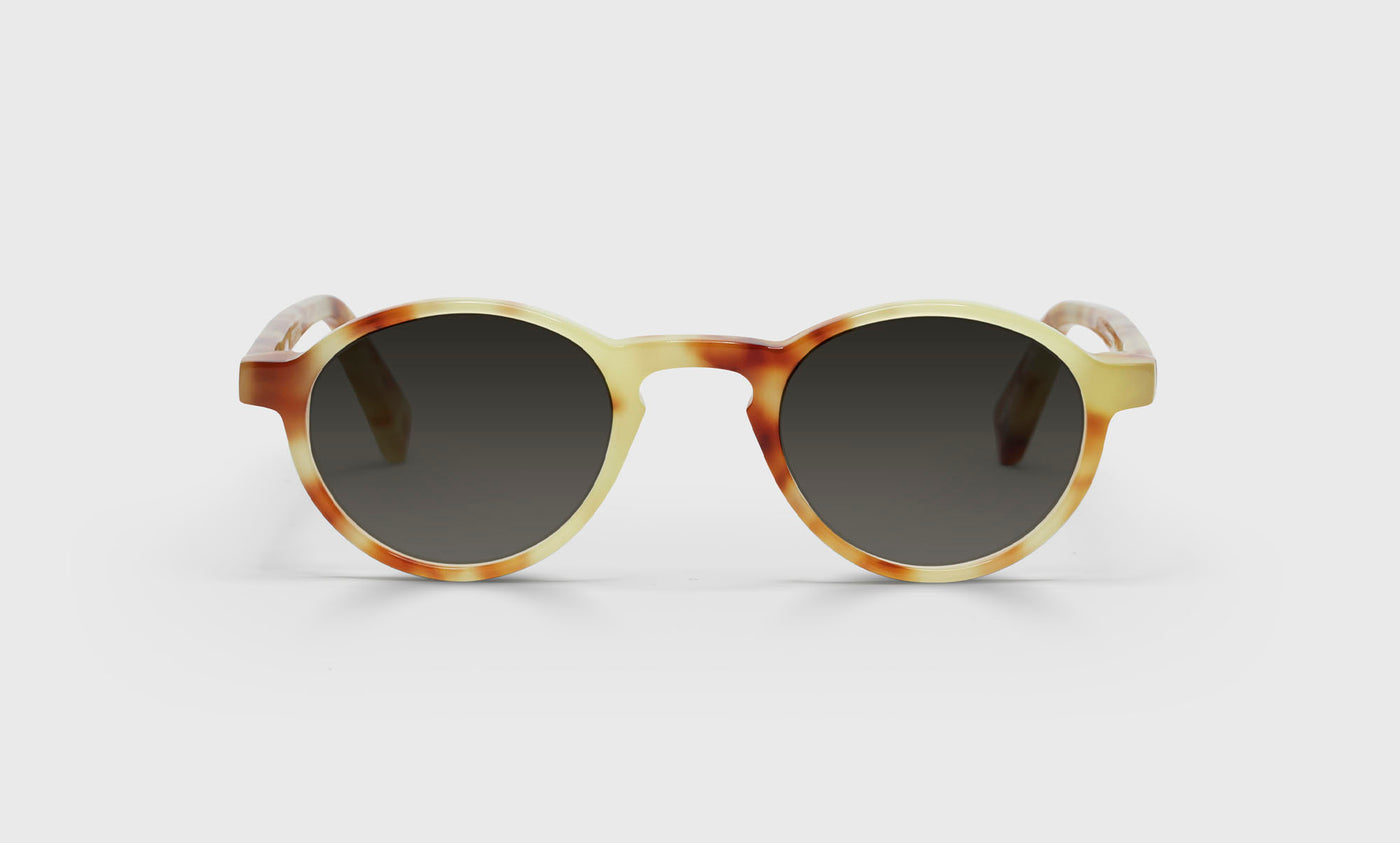 Board Stiff Narrow Color 04 - Caramel Tortoise Front and Temples
