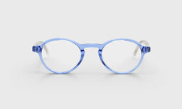Board Stiff Narrow Color 15 - Light Blue Crystal Front with Crystal Temples