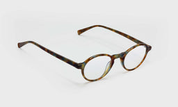 16_eyebobs premium designer board stiff readers, blue light and prescription glasses in spotty blue tortoise