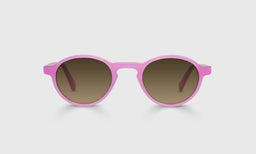 43-pb | eyebobs Board Stiff, Narrow, Round, Reader Sunglasses, Polarized Brown