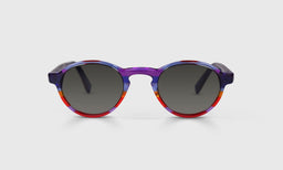 98-pg | eyebobs Board Stiff Narrow, Round, Bifocal Reader Sunglasses, Polarized Grey Sunglasses