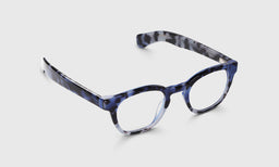 13 | eyebobs Total Wit, Round, Average, Readers, Blue Light, Prescription Glasses, Angle Image