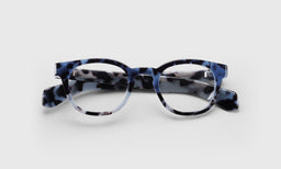 13 | eyebobs Total Wit, Round, Average, Readers, Blue Light, Prescription Glasses, Laydown Image