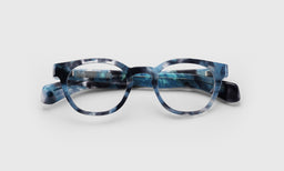 60 | eyebobs Total Wit, Round, Average, Readers, Blue Light, Prescription Glasses, Laydown Image