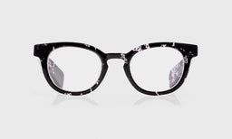 Total Wit Color 00 - Black and Crystal Clear Tortoise Front and Temples