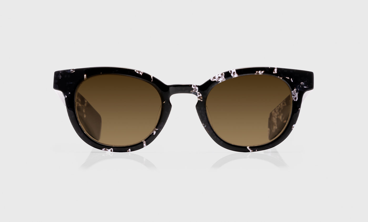 00-pb | Total Wit front polarized brown eyeglass frames on neutral background