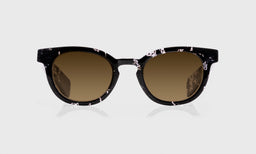 00-pb | Total Wit front polarized brown eyeglass frames on neutral background