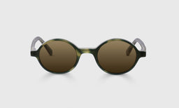 00-pb | p.body front polarized brown eyeglass frames on neutral background