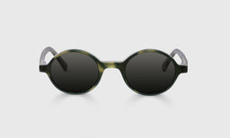00-pg | p.body front polarized grey eyeglass frames on neutral background
