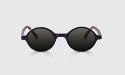 17-pg | p.body front polarized grey eyeglass frames on neutral background