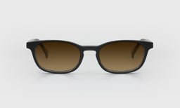 03-pb | eyebobs premium designer on board readers, blue light and prescription glasses in black, polarized brown