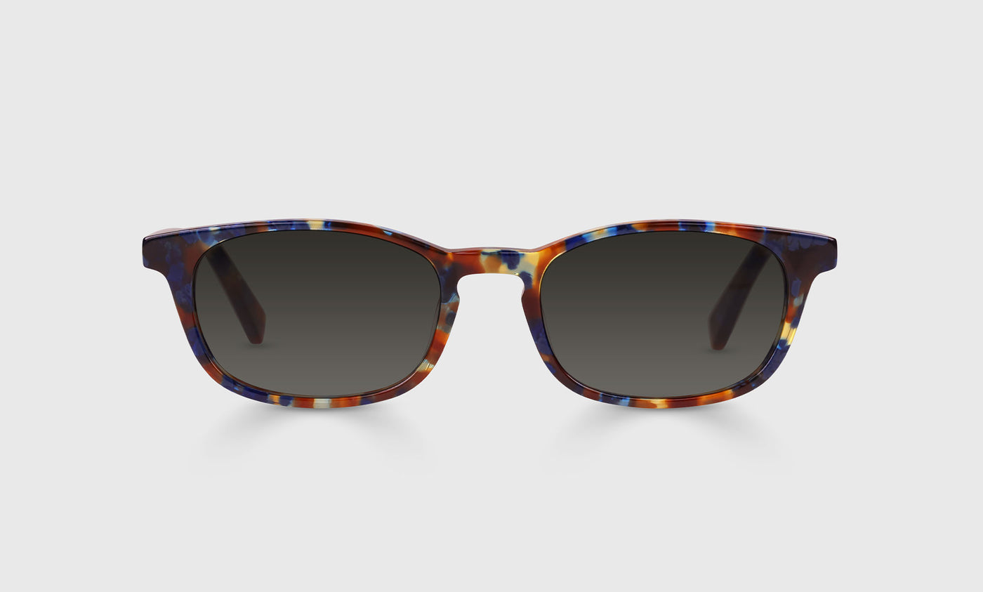 On Board Color 09 - Navy and Mahogany Tortoise Front and Temples