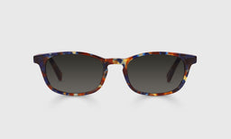On Board Color 09 - Navy and Mahogany Tortoise Front and Temples