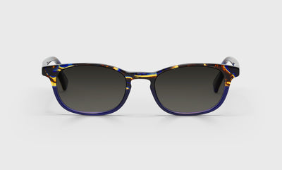 50 - Tortoise & Navy Front and Temples / Average / Full Lens Reader Sunglasses / 1.00 / .