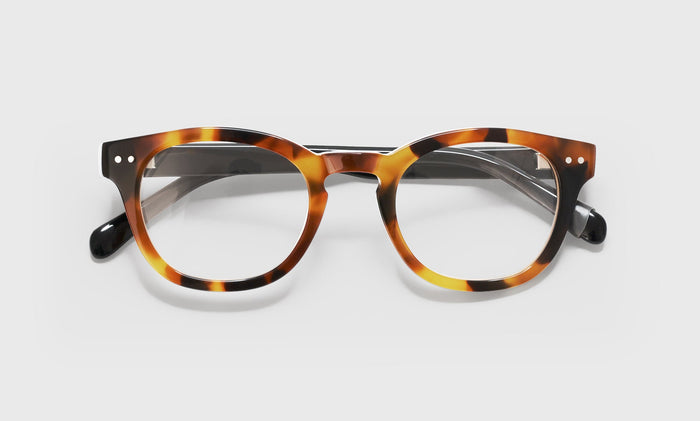 21_eyebobs premium designer waylaid readers, blue light and prescription glasses in light tortoise