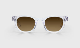 51-pb | eyebobs premium designer waylaid readers, blue light and prescription glasses in crystal , polarized brown