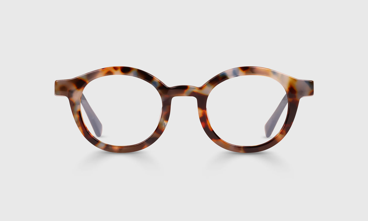 tv goggles TV Party | Iceberg Blue and Brown Tortoise Front with Iceberg Blue Temples
