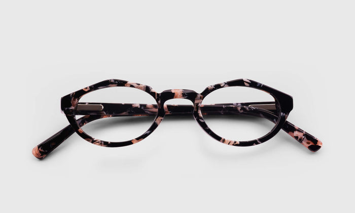  eyebobs Twin Peaks, Round, Narrow, Readers, Blue Light, Prescription Glasses, Laydown