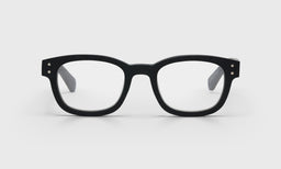 00_eyebobs biff butch designer small narrow square matte black woodgrain readers, blue light & prescription glasses