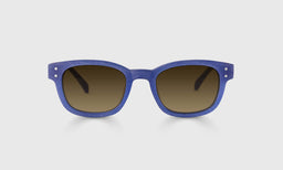 09-pb | eyebobs Biff, Square, Narrow, Reader Sunglasses, Brown Polarized Glasses