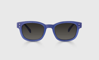 09 - Lake Blue Woodgrain Front and Temples / Narrow / Full Lens Reader Sunglasses / 1.00 / .